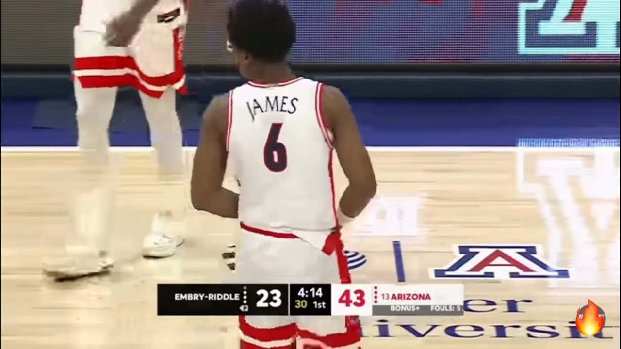 BRYCE JAMES HIGHLIGHTS AT ARIZONA 🔥