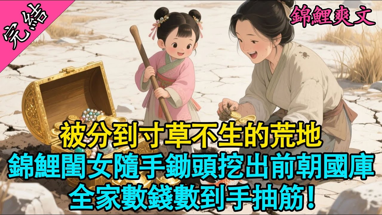 【一口氣聽完】💰 全村笑我是寡婦分爛地？軟萌閨女反手挖出前朝國庫！坐擁億萬金磚，皇帝求我當首富！ | 種田經商 | 逆襲打臉#有聲書 #爽文 #古言 #小說 #萌娃 #錦鯉#原創