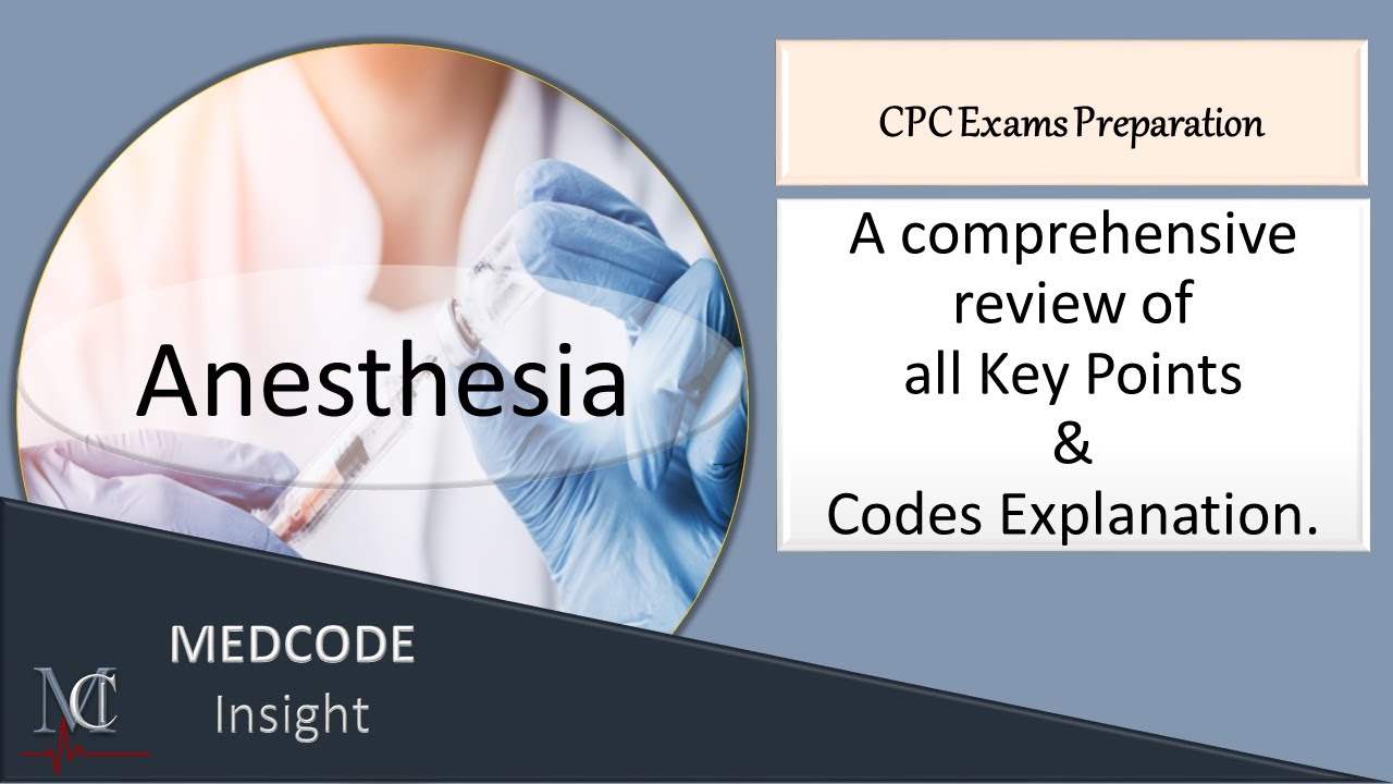 Cpt Anesthesia review #cpt#icd#cpcexams#medicalcoding#aapc#questionspractice#viral
