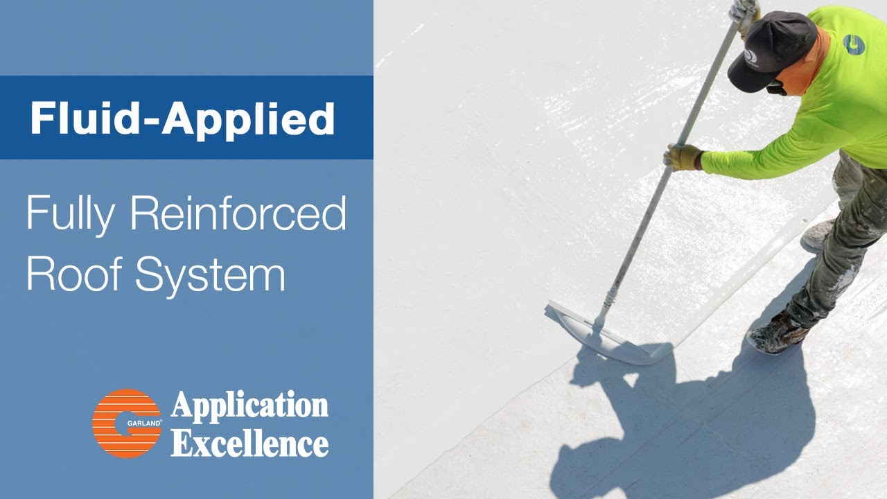 Fluid-Applied Roof System - FULLY REINFORCED - Application Excellence