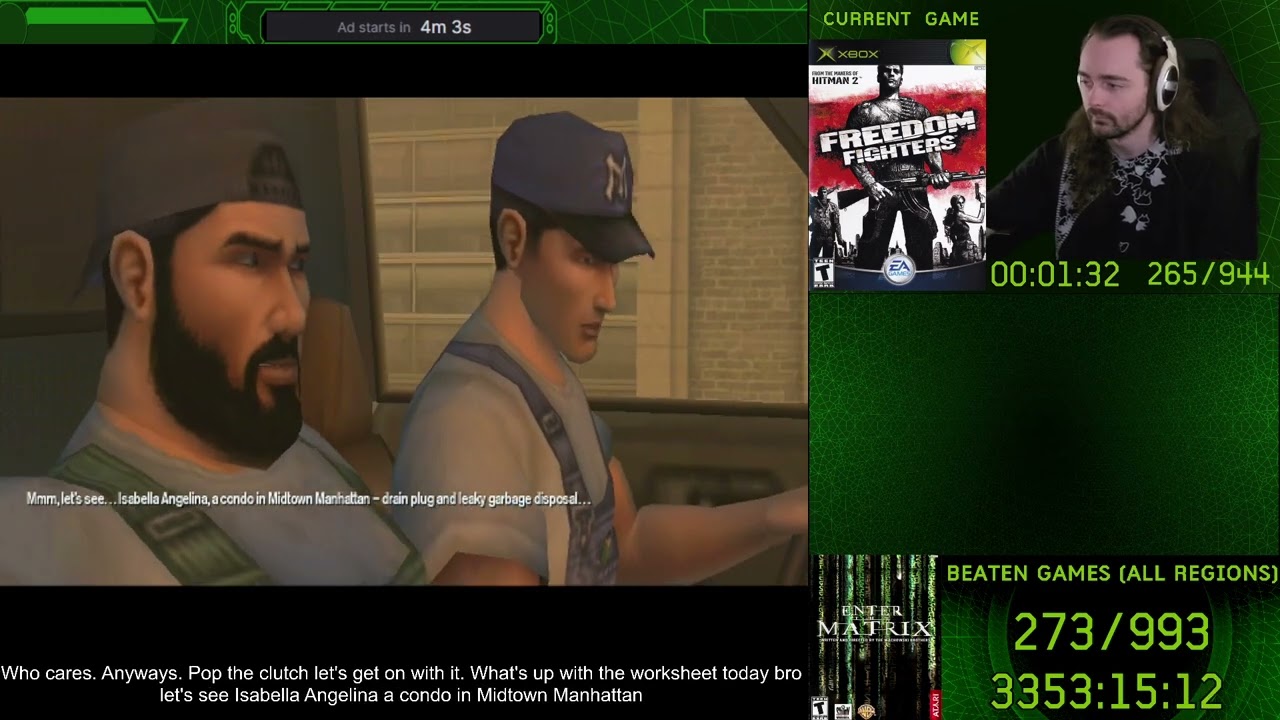 OG Xbox Archive 274 of 992 - Freedom Fighters (Full Playthrough)