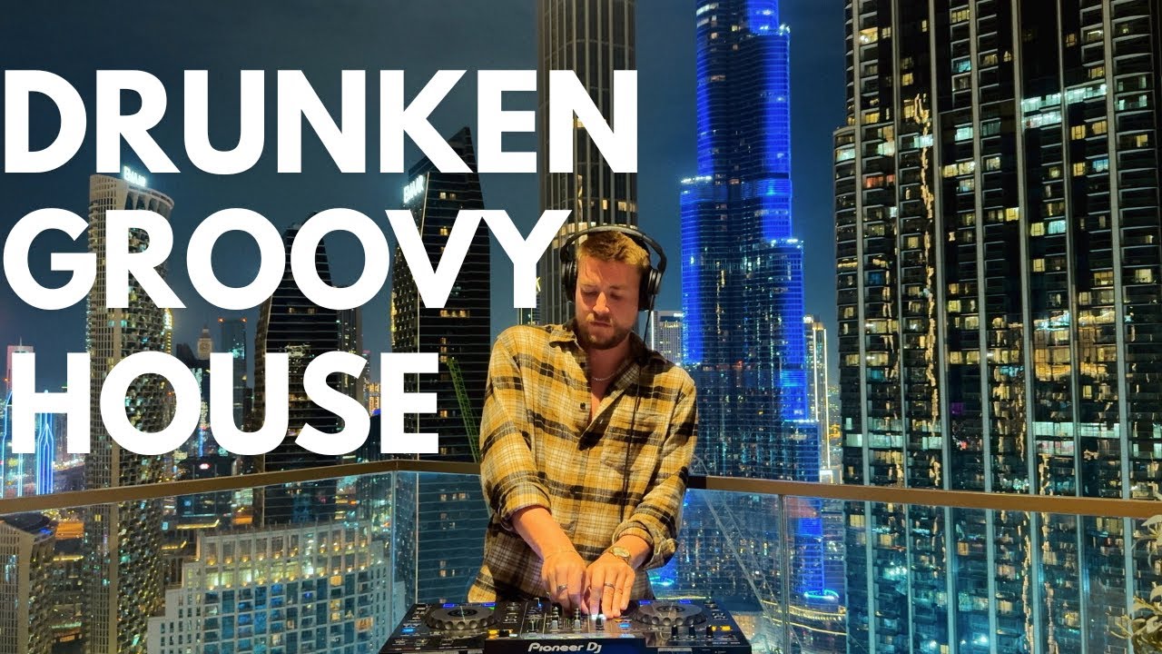 Drunken Groovy House Live in Dubai | Hip-Hop House Edits (Drake, Travis Scott, Migos)