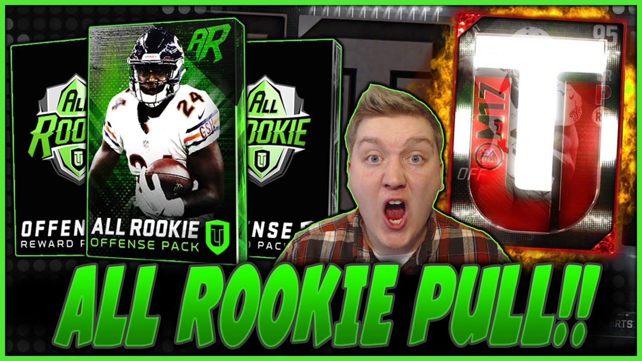 OH SNAP! ALL ROOKIE PULL!! | ALL ROOKIE ELITE PACK OPENING! | MUT 17 PACK OPENING