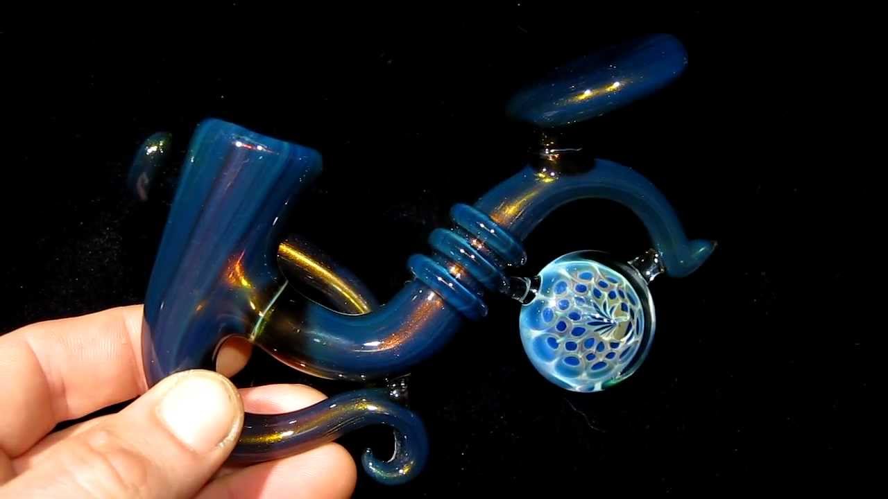 Glass pipe made by Travis Weber & Gabe Halliday 2011