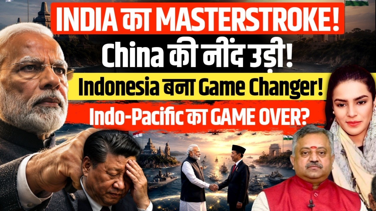 India's Indo-Pacific MASTERSTROKE! Modi's Big Challenge to China | Giridhar Mamidi | Amber Zaidi