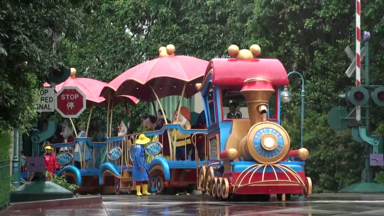 [HD] The Rainy Day Express parade HKDL April 26th,2009