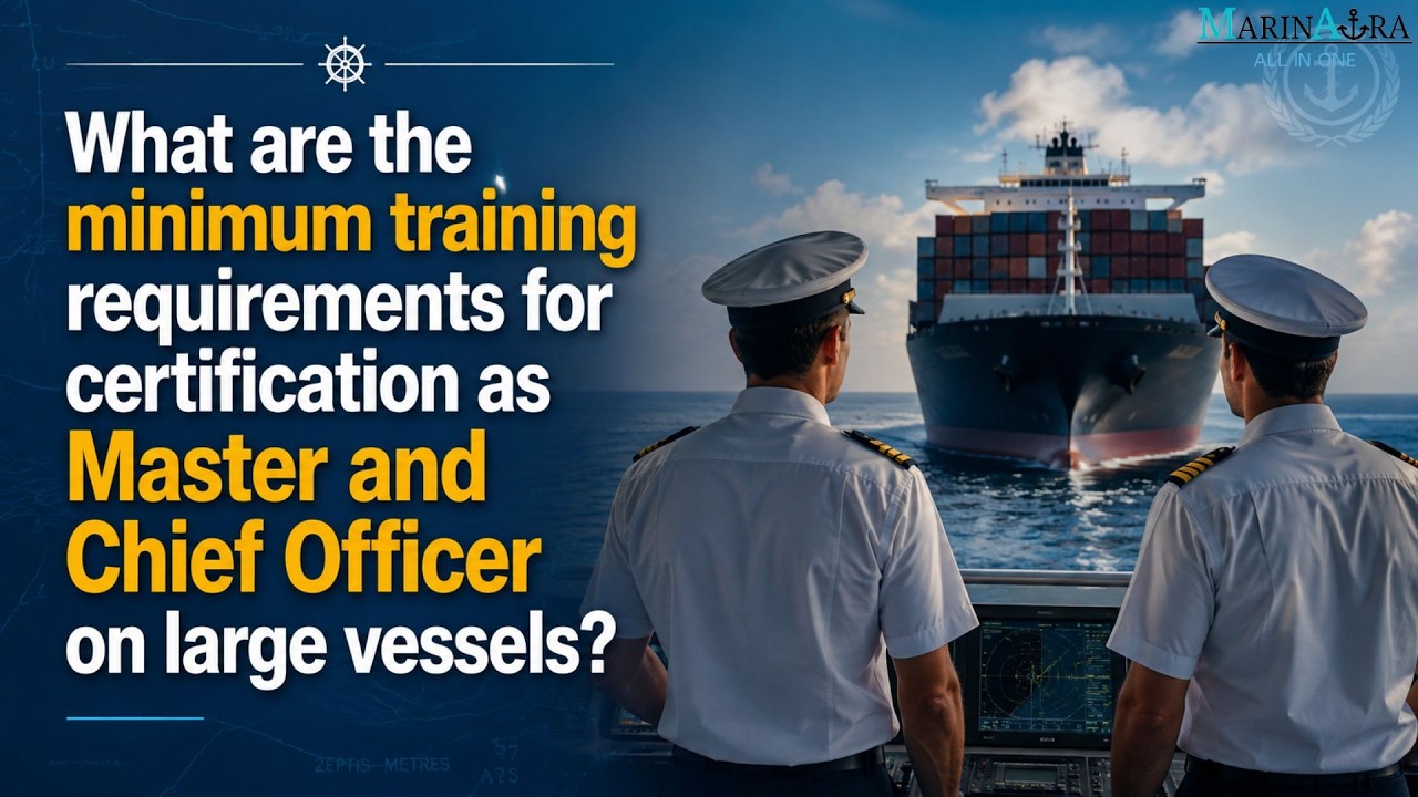 Minimum Training Requirements for Master & Chief Officer | STCW Certification Explained