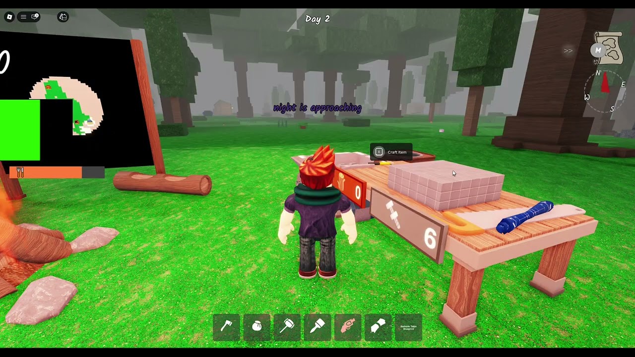 Roblox 99 nights in the forest again!