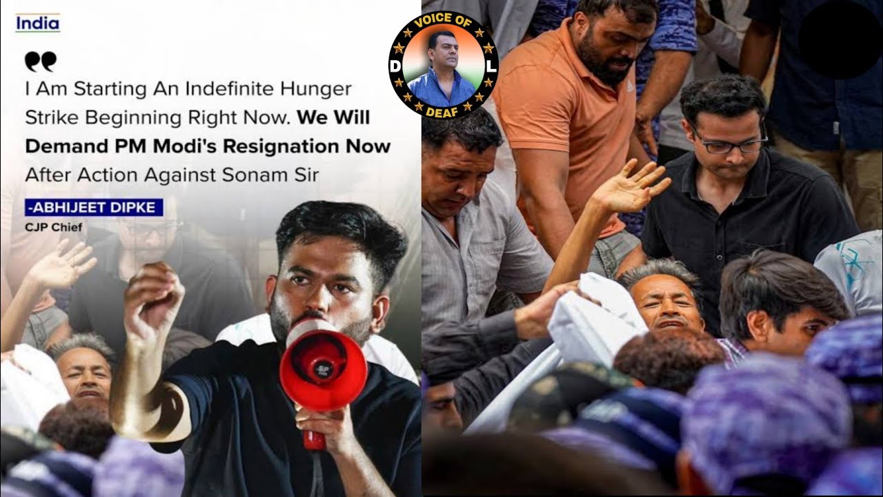 'I'm starting an indefinite hunger strike': CJP's Abhijeet Dipke announces fast after Sonam Wangchuk