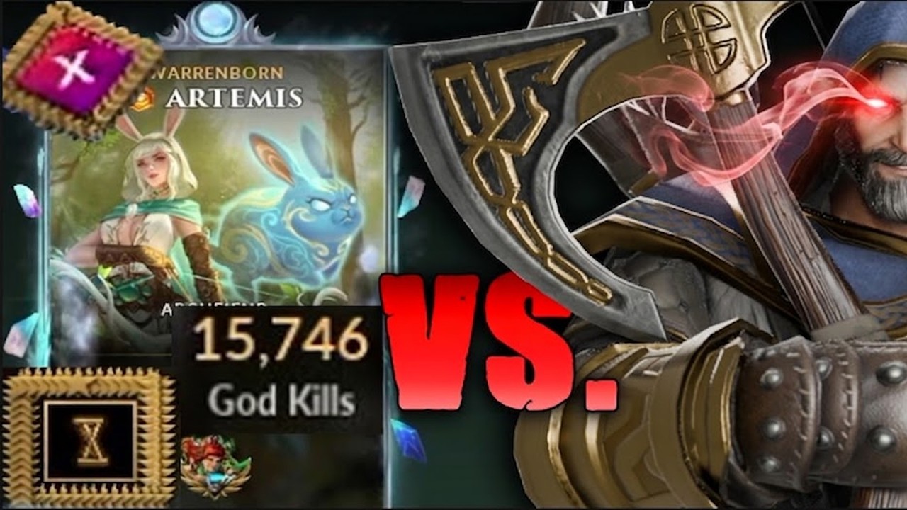МОЙ ULLR ПРОТИВ ЛУЧШЕГО ИГРОКА ЗА ARTEMIS В SMITE! БЕЗУМНЫЙ МАТЧ &mdash; SMITE 2 Дуэль, геймплей