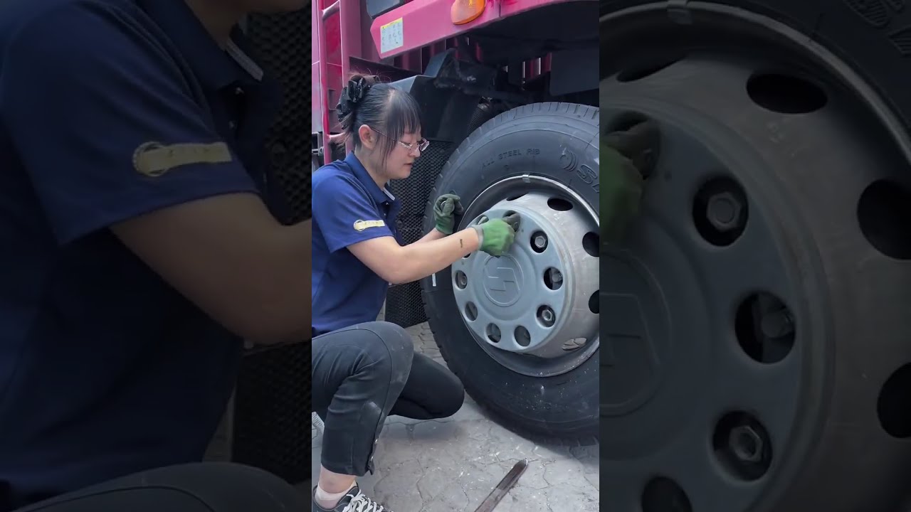 给小姐姐换俩鞋，补胎16年，第二次碰到单独跑长途