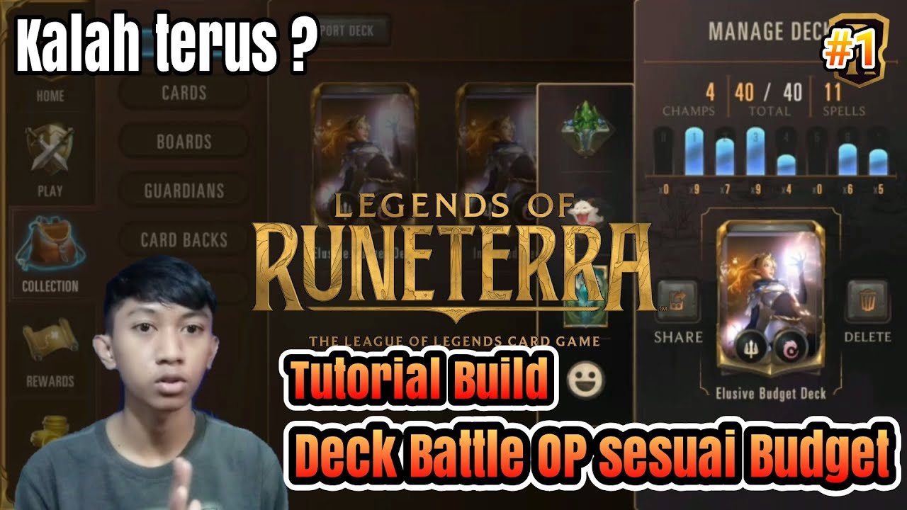 Cara buat Deck Build Sesuai Budget - LoR Indonesia