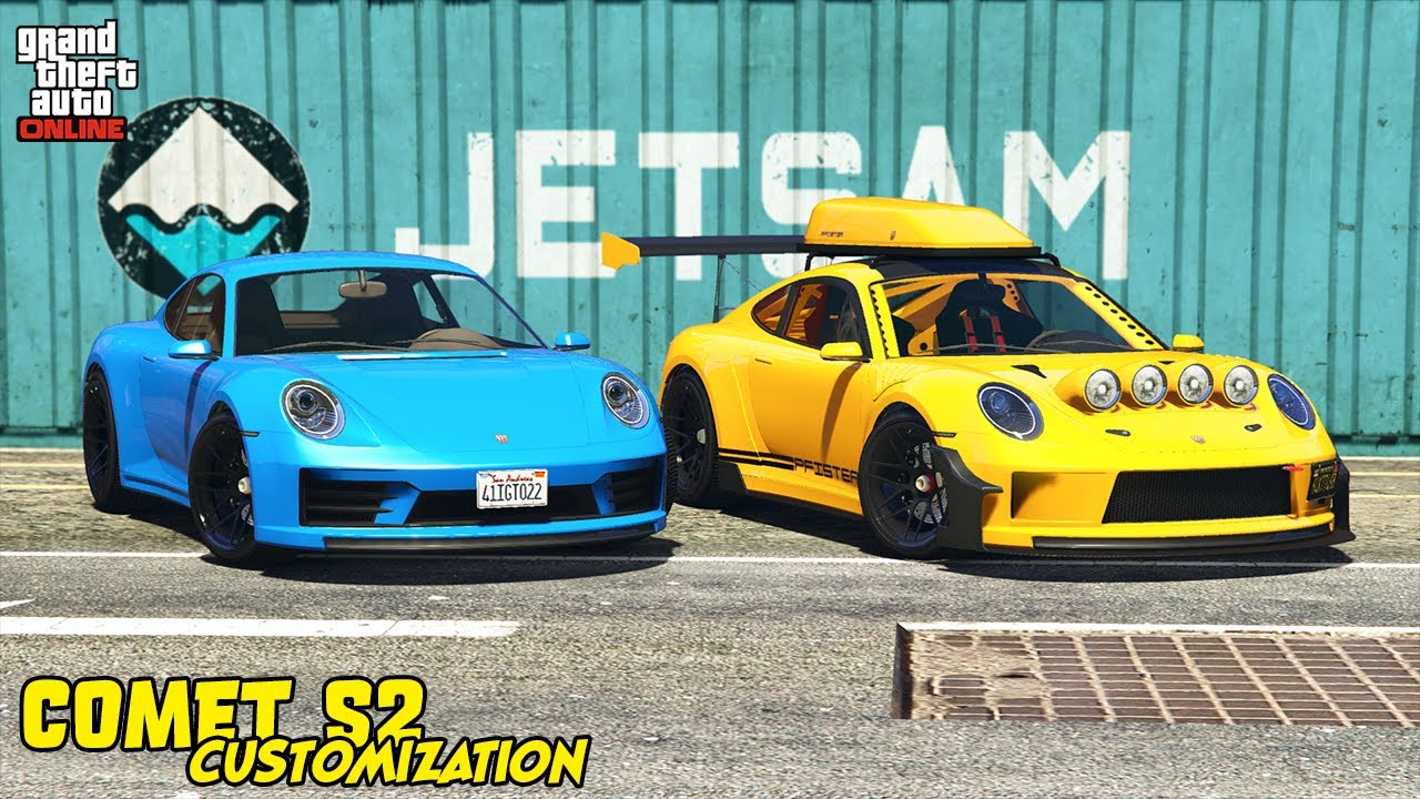 GTA 5 - PFISTER COMET S2 CUSTOMIZATION