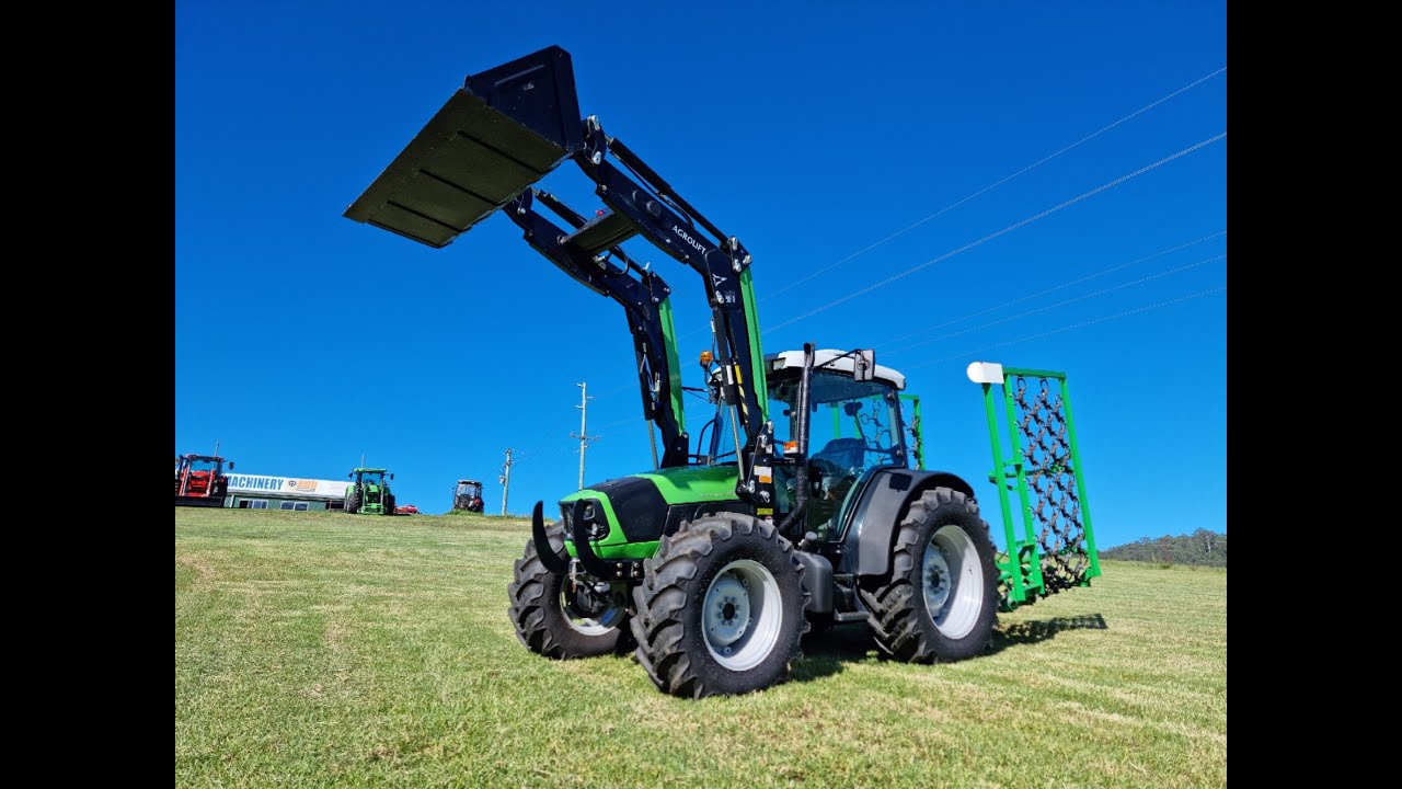 Deutz-Fahr Agrofarm 115GS Tractor walk-around