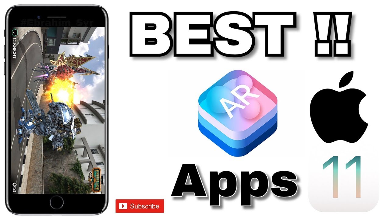 BEST!! AR Game Apps For iOS 11 (Augmented Reality) 2017 !!!
