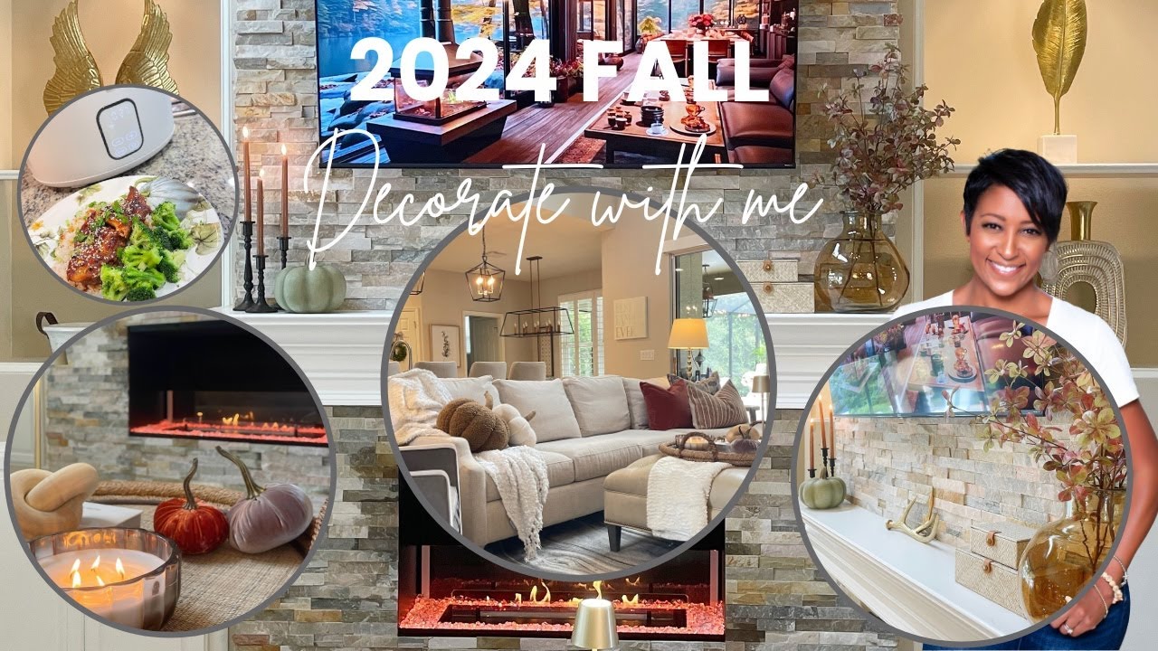 Fall Decorate with Me 2024: Cozy Living Room Makeover & Easy Crock Pot Recipe