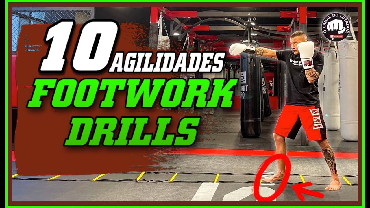 Boxing Footwork Drills AGILIDADE DE PERNA Nos Seus Treinos De Boxe.