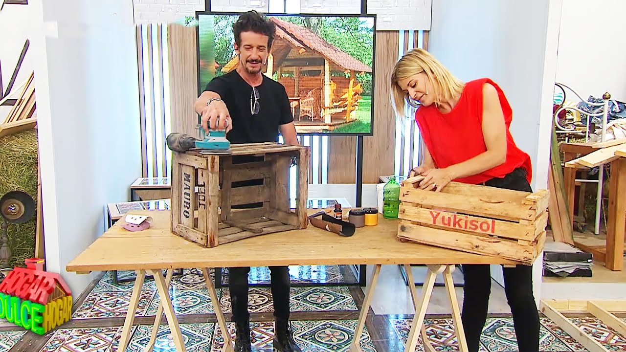 Octavio Borro te da algunos tips para preparar la madera de un cajón de verduras antes de pintarlo