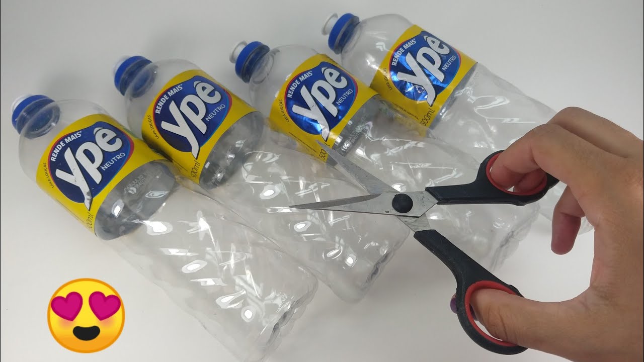 2 IDEIAS SENSACIONAIS COM GARRAFAS DE DETERGENTE ❤️