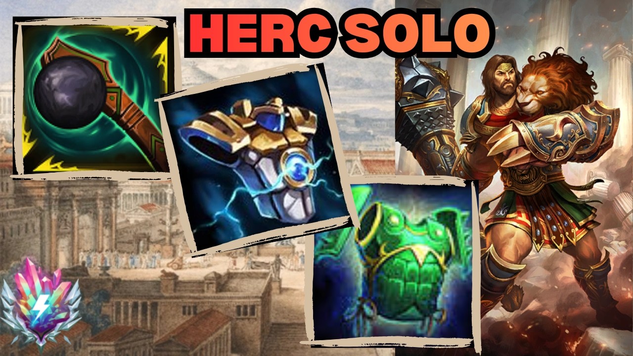 SO MANY ABILITIES!! - Hercules Solo Deity Smite 2 Gameplay