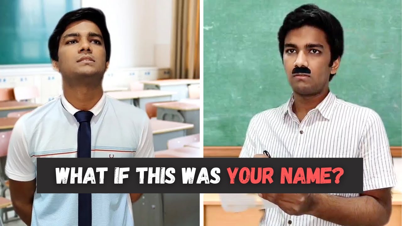 What if this was your name? | Manish Kharage #shorts