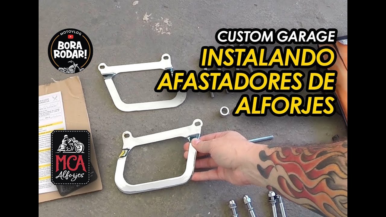 INSTALANDO AFASTADORES DE ALFORJES | MCA ALFORJES - Mirage 250 - #070