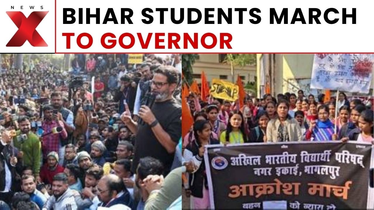 Bihar Student Protest: RJD MLA Alok Mehta Leads Foot March, To Meet Governor | NewsX
