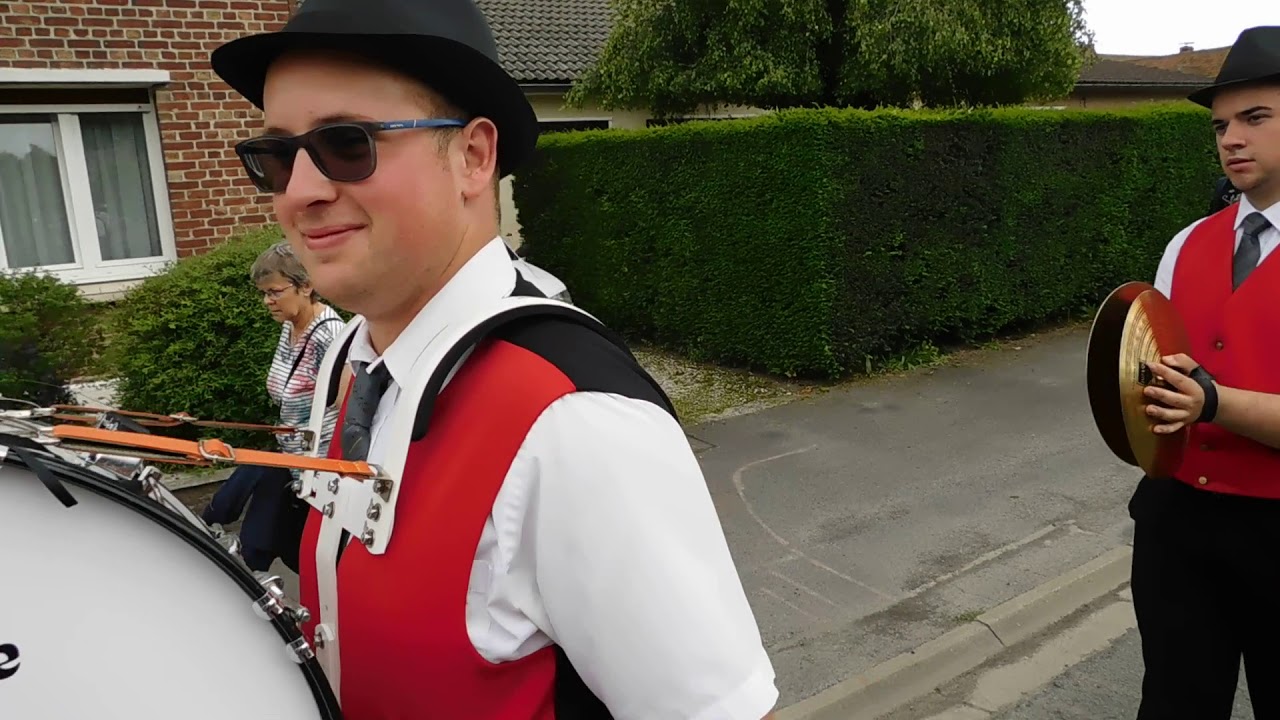 DEFILE HARMONIE LA CONCORDE FRAIS MARAIS- ESQUERCHIN- 16 JUIN 2019- VIDEO 12