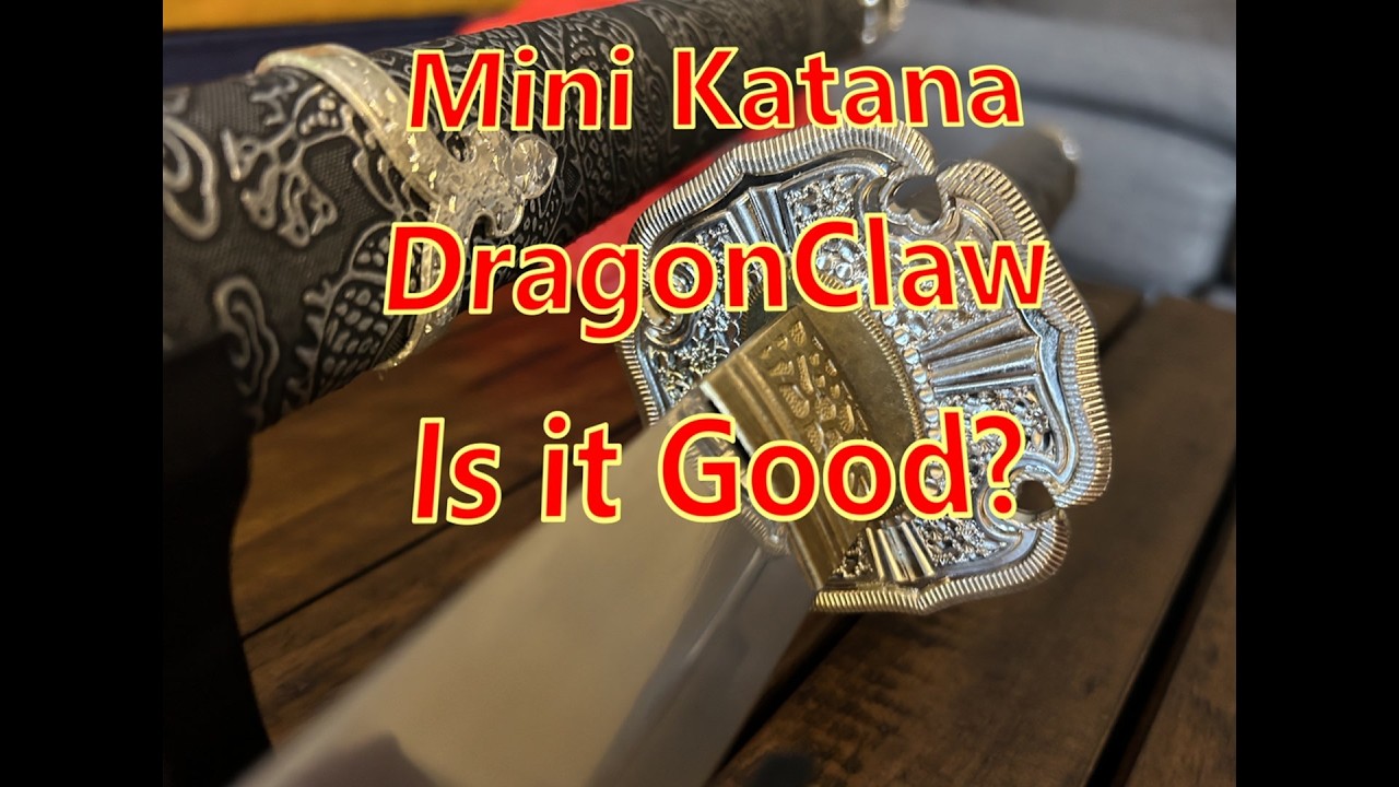Mini Katana DragonClaw and Sakabato Katana Review and Unboxing! Are they good?