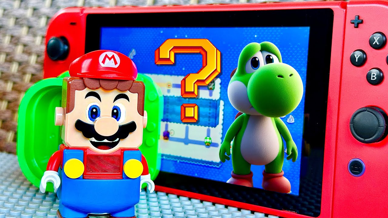 Lego Super Mario World Stories S02E04! 🔴❓ “Finally, Yoshi!” #legomario