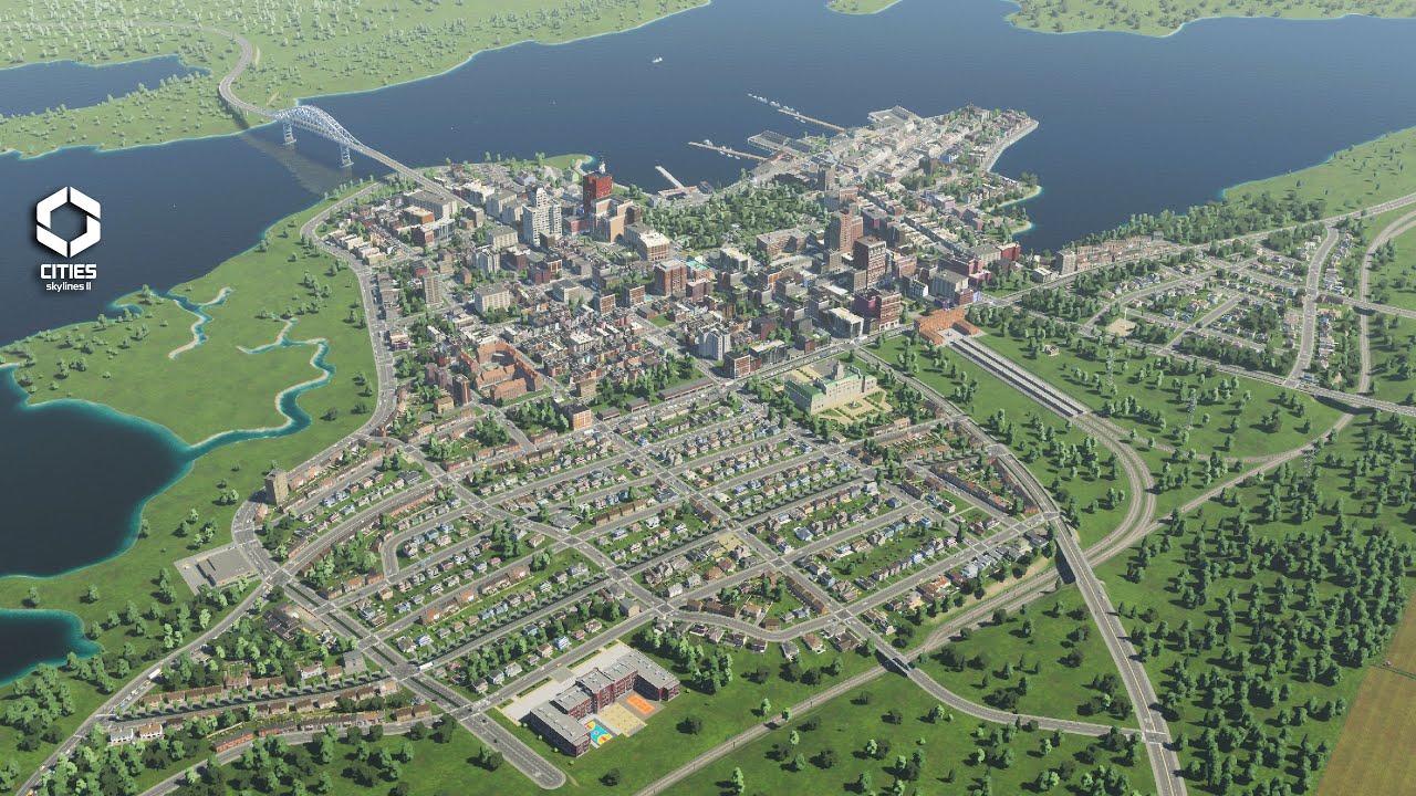 Building Realistic Low Density Neighborhoods | Cities Skylines 2