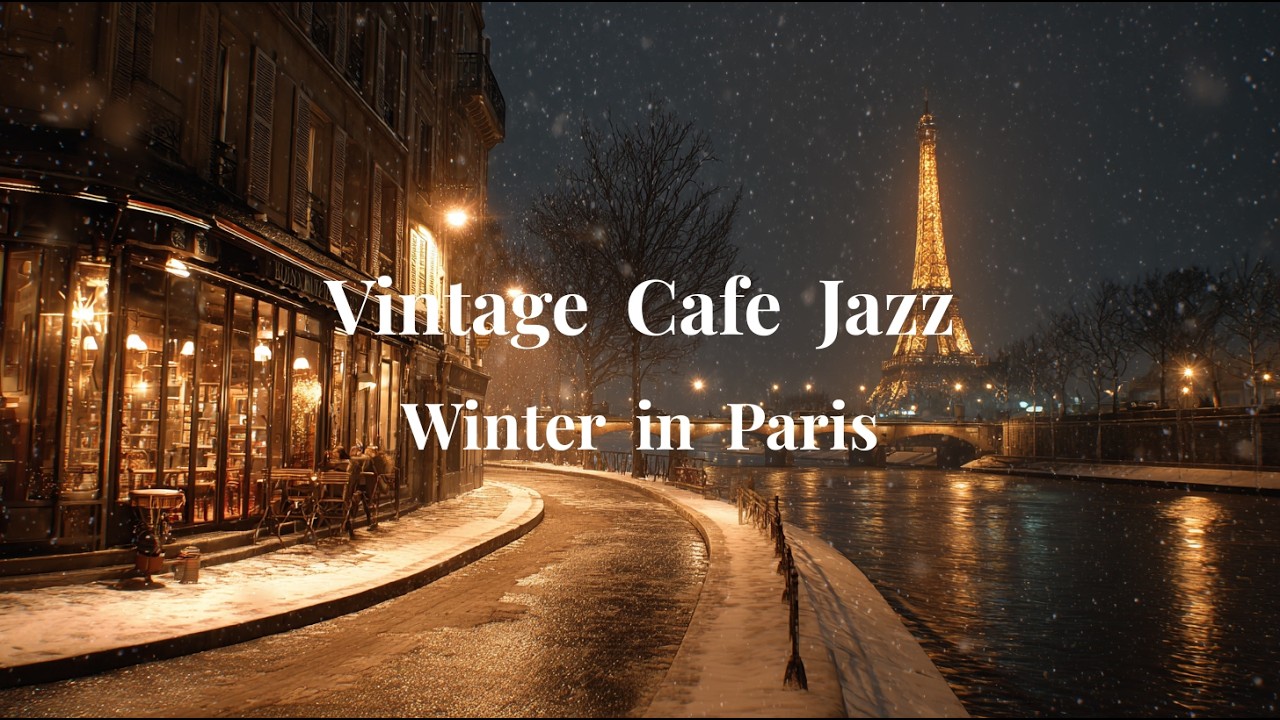 [playlist] Winter in Paris | Cozy French Vintage Jazz 파리의 겨울, 아늑한 빈티지 프렌치 재즈