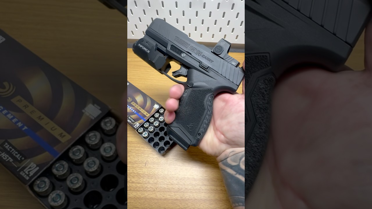 Taurus GX4 Carry is slept on, RFV tactical holster. 124gr Federal HST. Be safe out there. #EDC #Gx4