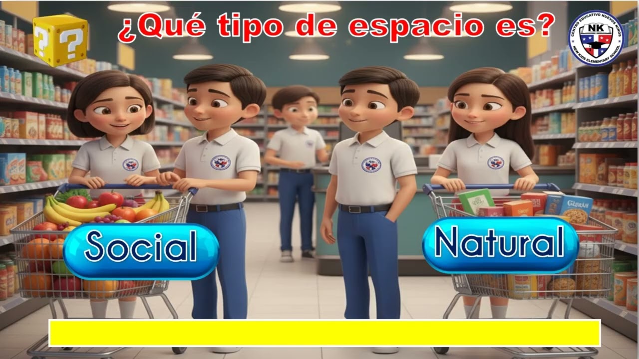 JUEGO INTERACTIVO espacio SOCIAL Y NATURAL