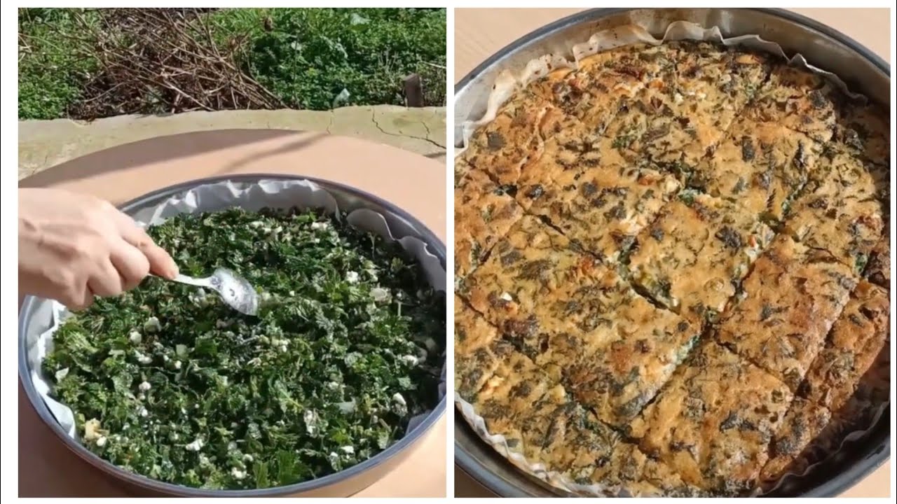 “Hamur Yoğurma Yok! Isırganlı Çırpma Börek