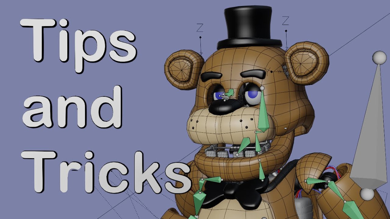 Tips and Tricks for Animating Five Nights at Freddy's Animatronics (Tutorial)