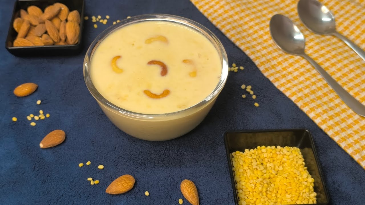 పెసరపప్పుతో కమ్మగా నోరూరించే పాయసం | Pesarapappu Payasam | How a To Make Moong Dal Payasam In Telugu