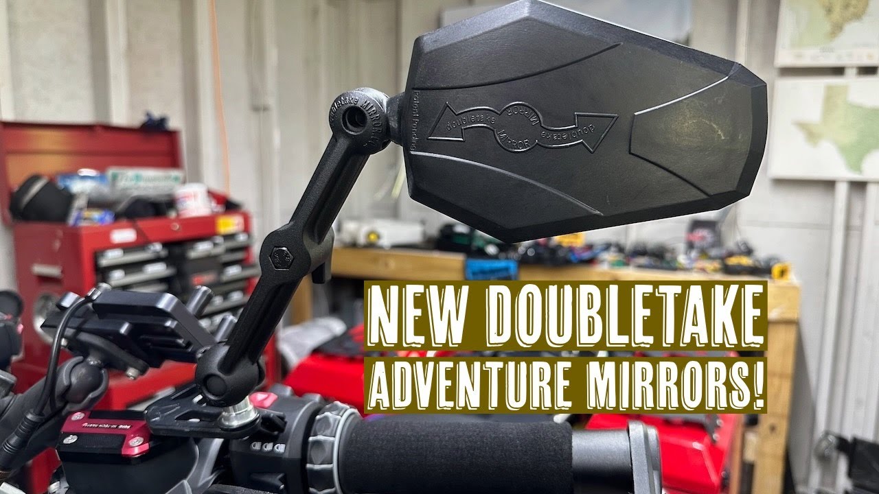 Doubletake обновили дизайн зеркал для мотоциклов Adventure! Версия 2024 года