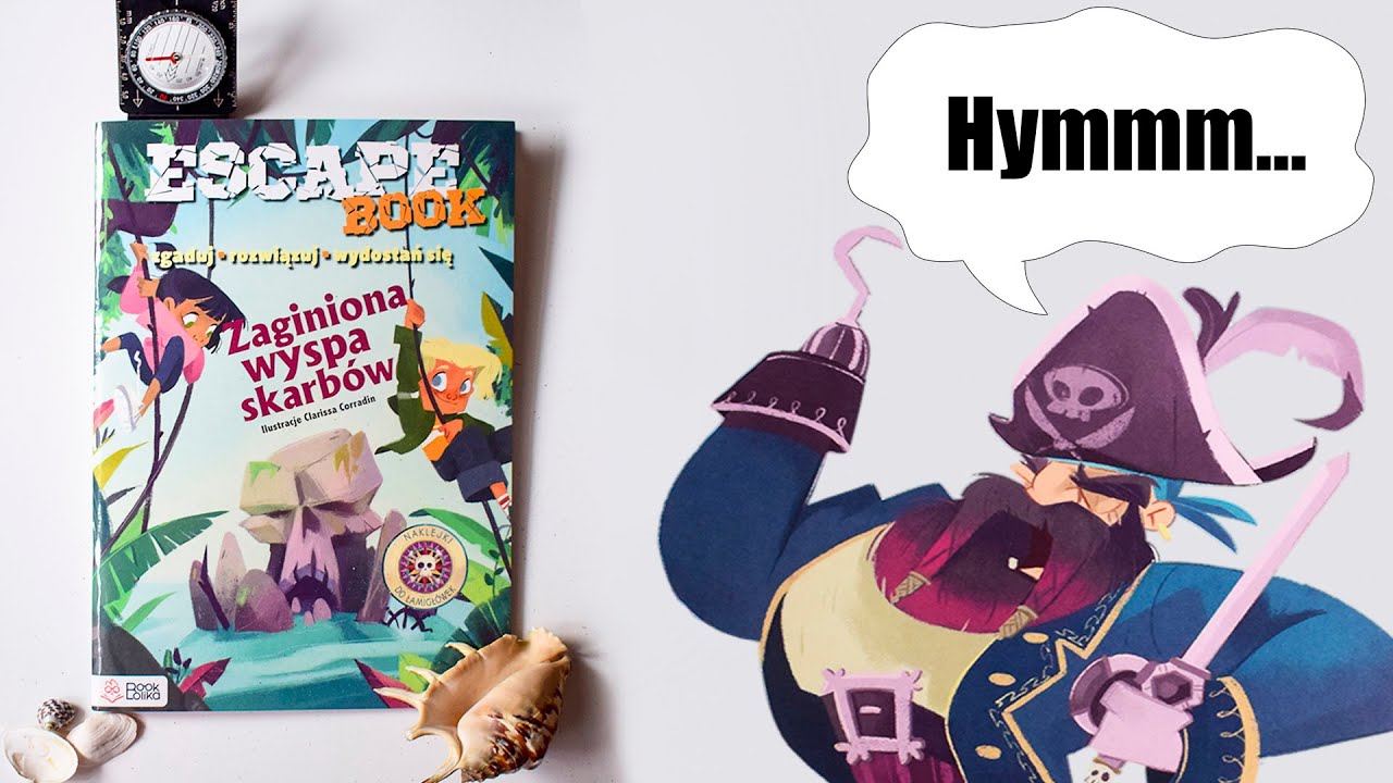 Recenzja: Escape Book Zaginiona Wyspa Skarb&oacute;w Bookolika