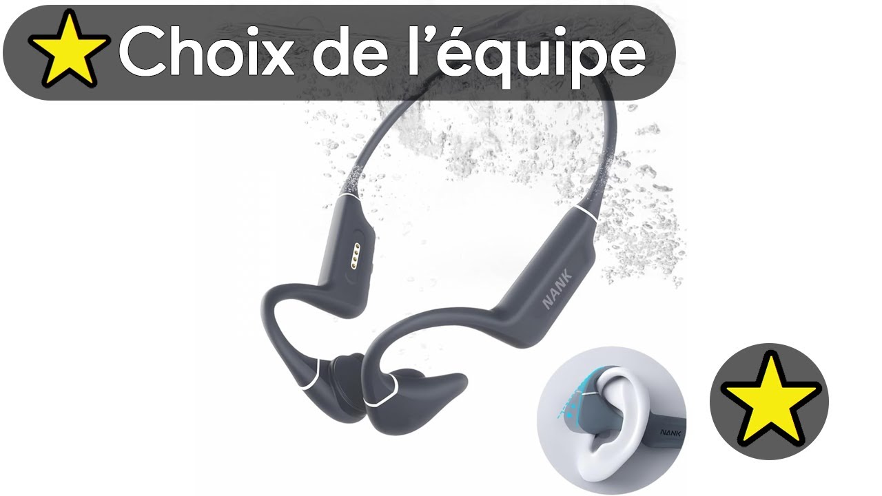 🏆 TOP 3 MEILLEUR CASQUE DE NATATION A CONDUCTION OSSEUSE WATERPROOF 2025
