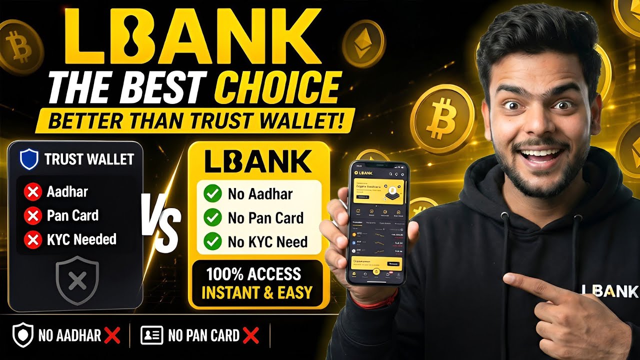 Best Crypto Exchange Platform No Kyc ❌ No Document ❌ Need #lbankexchange
