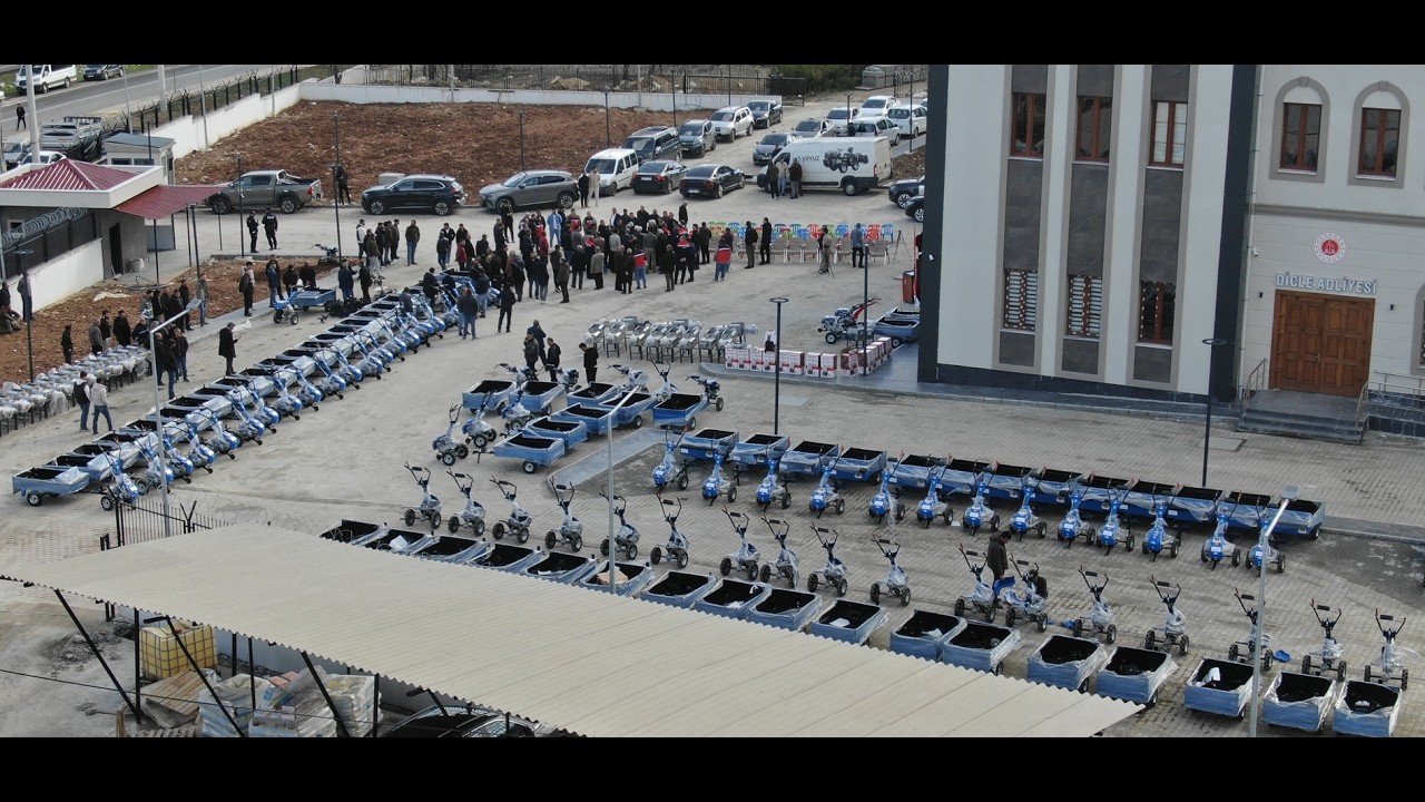 İlimizde Modern Bağcılık İçin Makina ve Ekipman Dağıttık