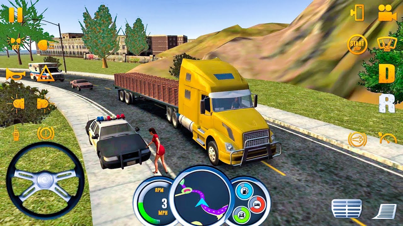 Truck Simulator USA # 22 ОШИБКИ! - Грузовик Игры Android IOS геймплей
