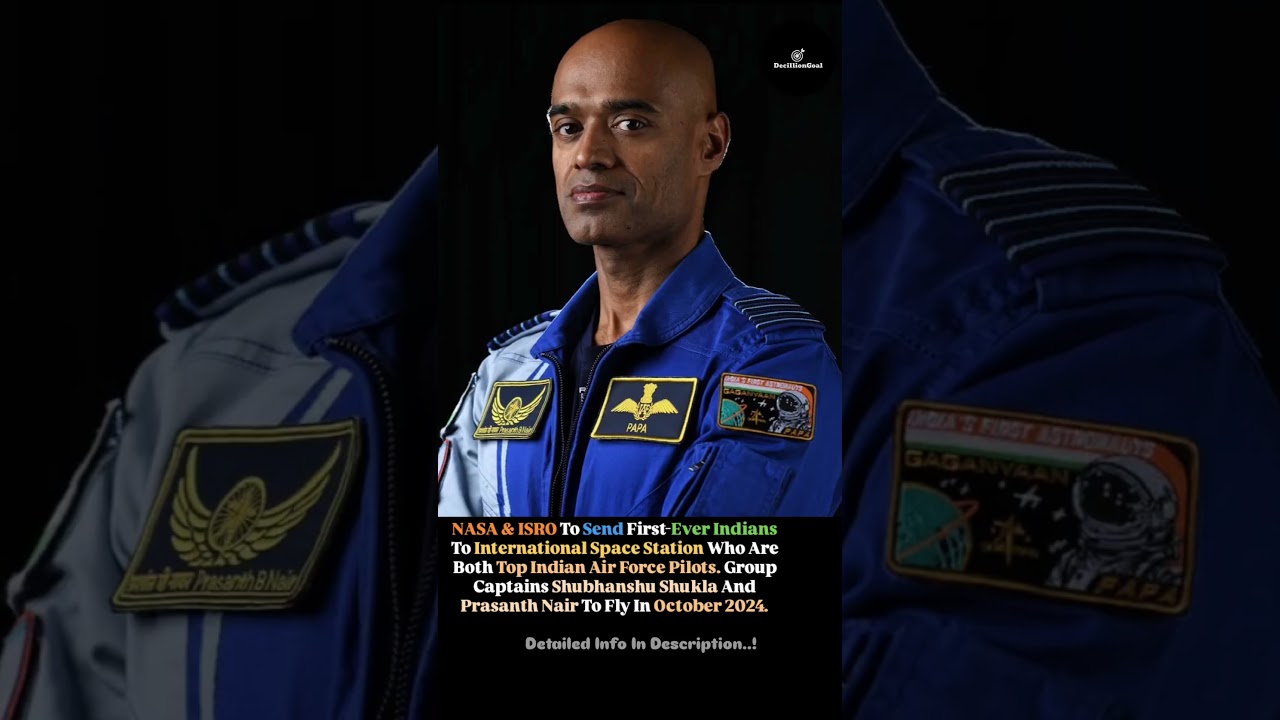 NASA & #ISRO To Send Captian Shubhanshu Shukla & Prasanth Nair To Space. #Axiom4Mission #Space #NASA