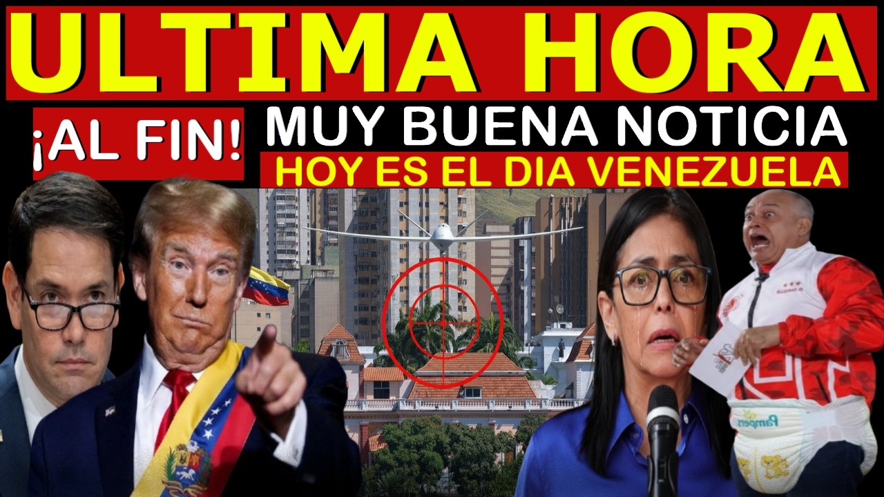🔴EN VIVO! URGENTE HACE UNAS HORAS! MUY BUENAS NOTICIAS PARA VENEZUELA - NOTICIAS VENEZUELA HOY