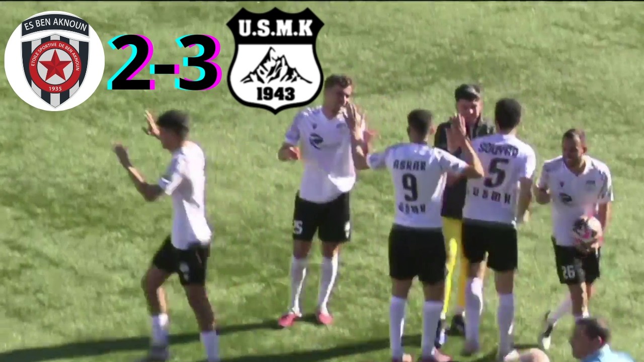 ESBA 2-3 USMA, RÉSUMÉ ET LES BUTS DE LA RENCONTRE.