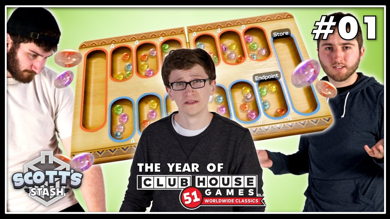 Mancala (#01) - Scott, Sam, Eric and the Year of Clubhouse Games: 51 Worldwide Classics