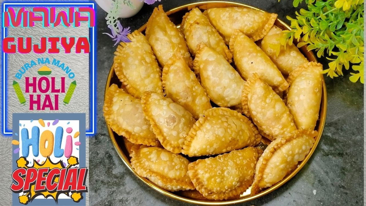 Gujiya Recipe | Holi Special Karanji | होली पर बनाइए मावा स्वादिष्ट गुजिया | Holi Special Gujiya