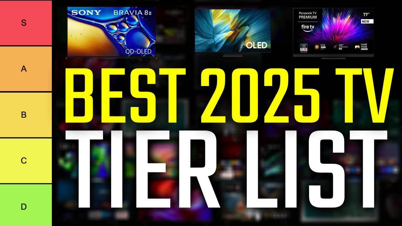 2025 Best TV Tier List: EVERY Worthy TV Ranked | Avoid The Mistake!