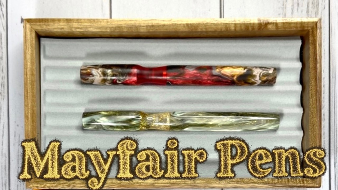 Fountain Pen Friday!! Featuring…..Mayfair Pens❤️